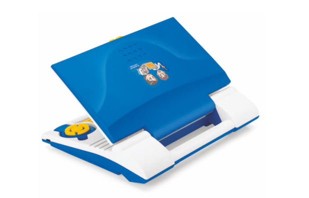 Urban Tots Kids Educational English Learning Laptop Toy with Keyboard & Mouse | Teaches Alphabets, Words, Numbers, Music & Games | Interactive Computer Learning Toy for Boys & Girls Age 3+
